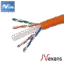 کابل شبکه Cat6 utp طرح نگزنس با تست فلوک