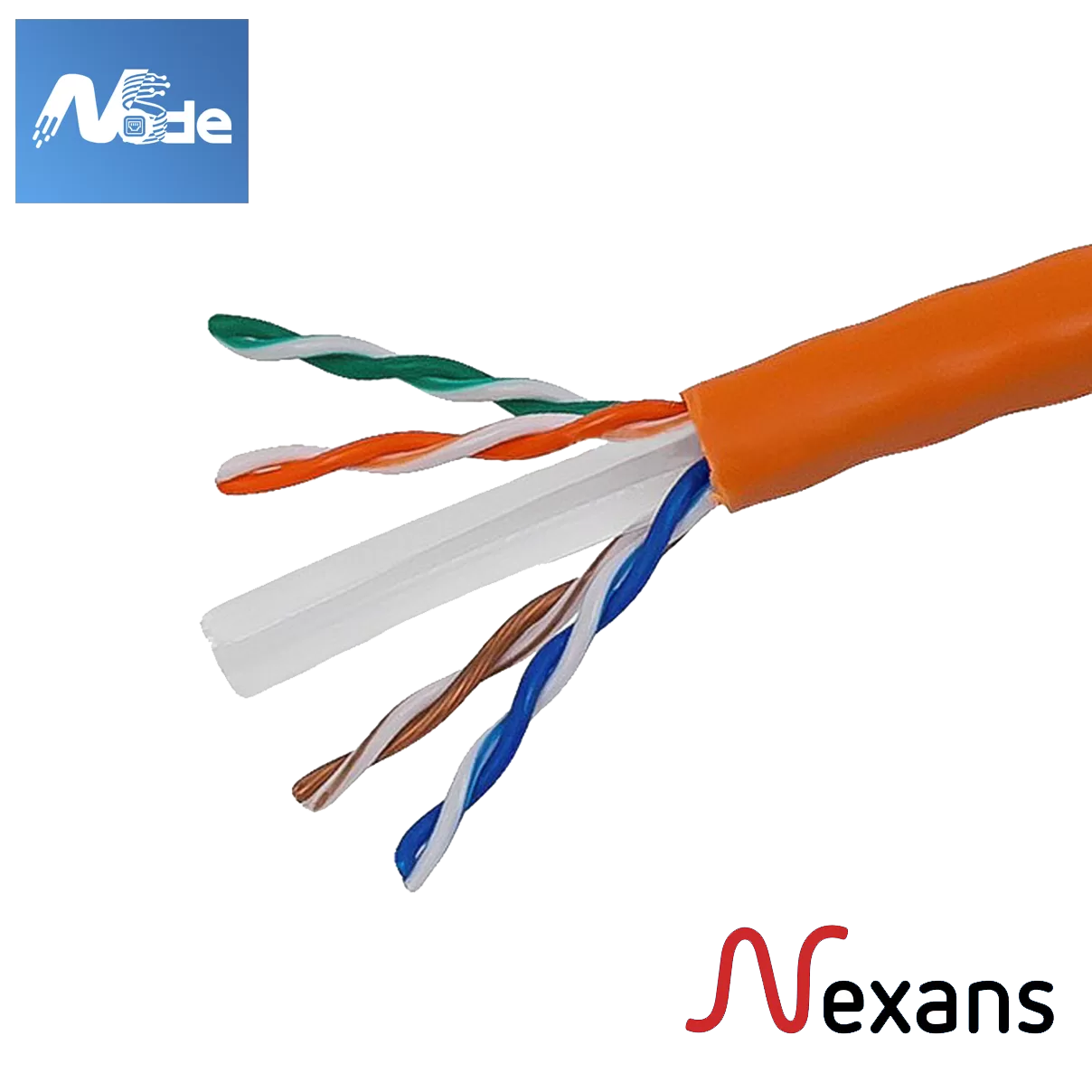 کابل شبکه Cat6 utp طرح نگزنس با تست فلوک