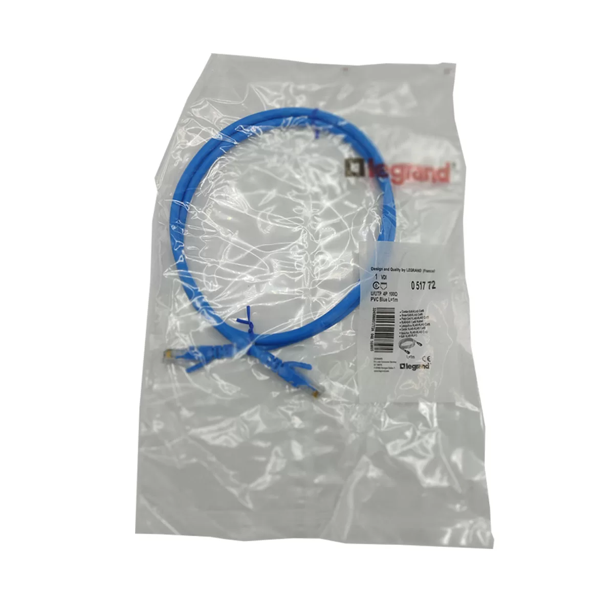 پچ کورد یک متری cat6 utp طرح لگراند
