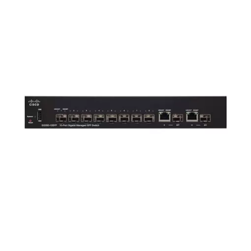 سوئیچ شبکه سیسکو SG350-10SFP