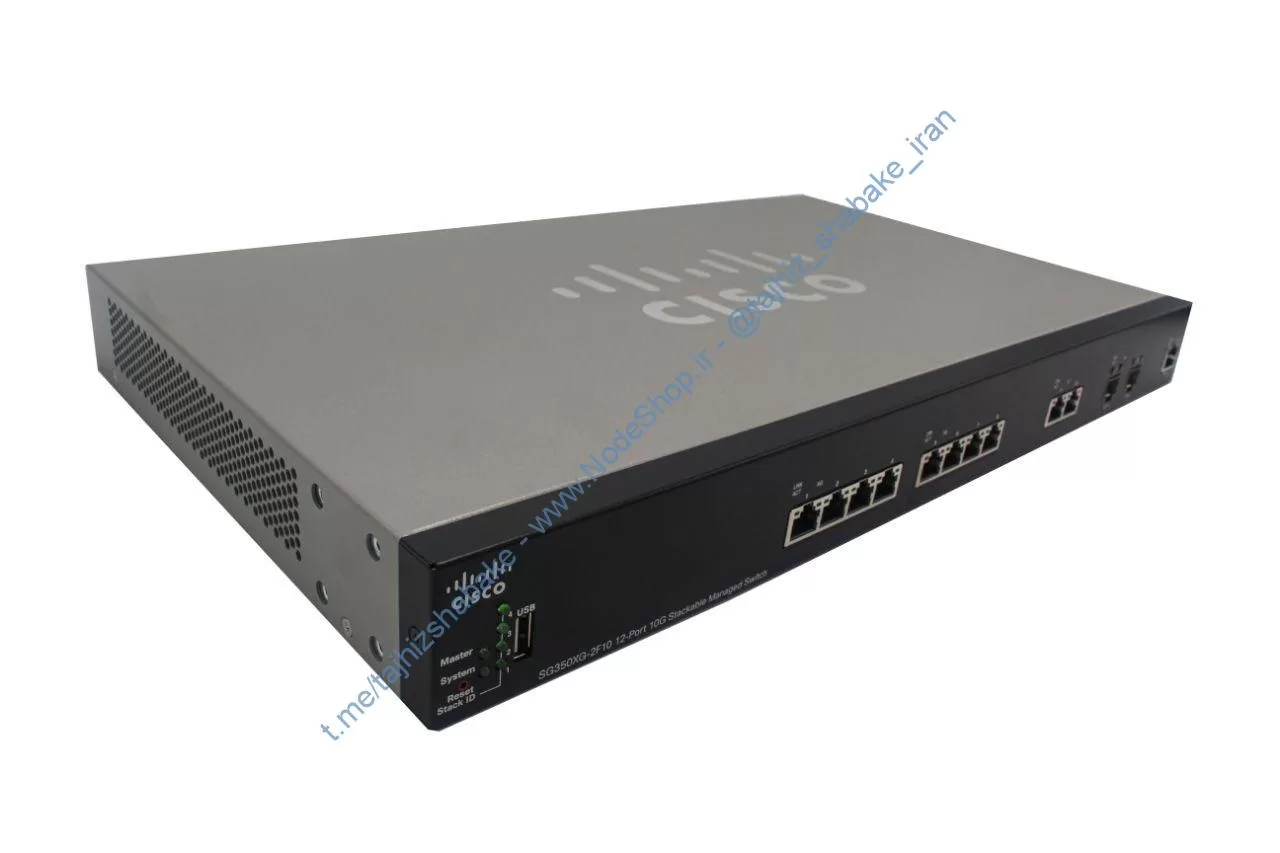 سوئیچ شبکه سیسکو SG350XG-2F10