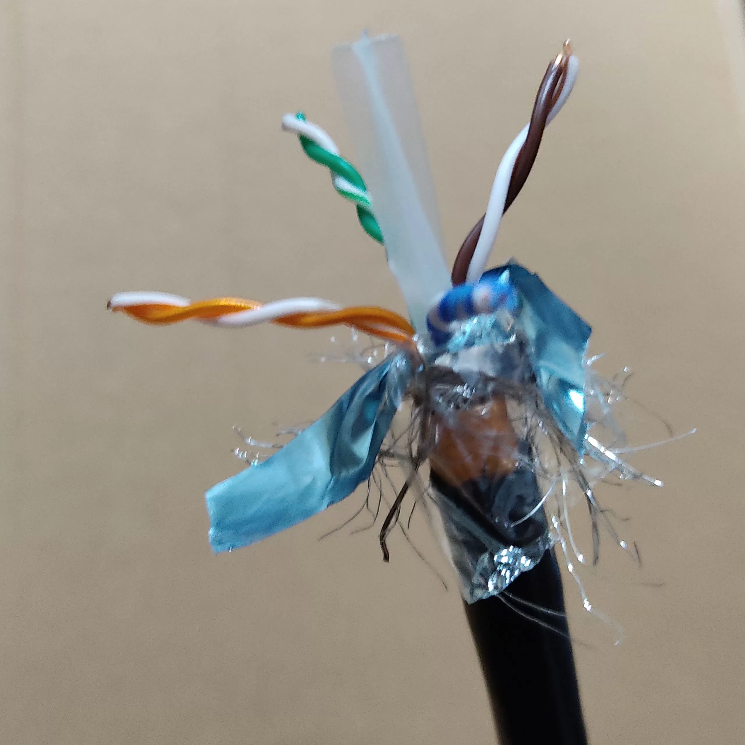 کابل شبکه cat6 sftp outdoor طرح نگزنس