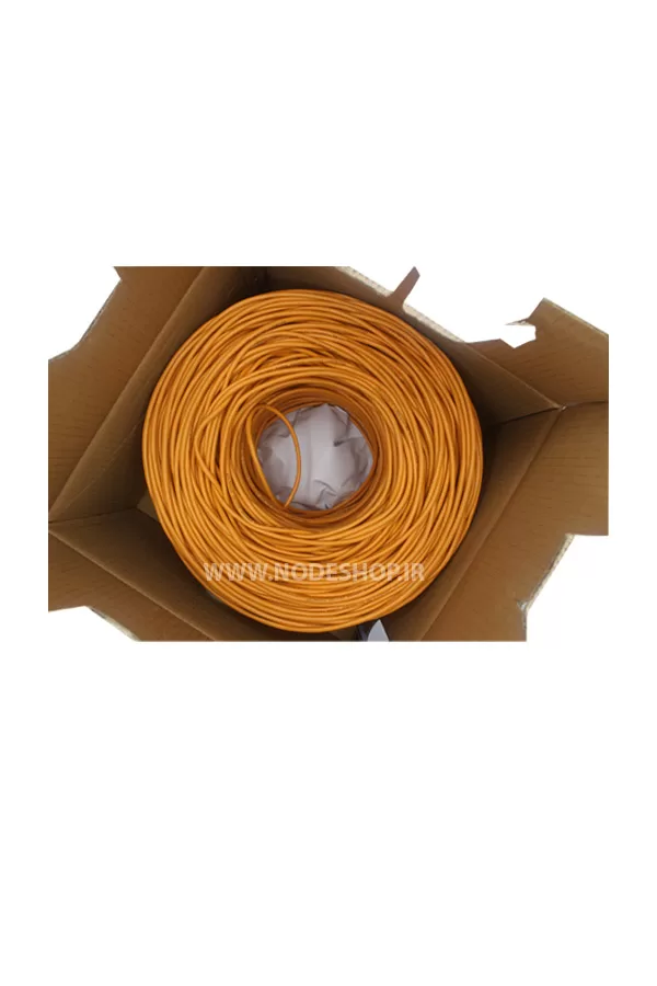 کابل شبکه Cat5 utp طرح نگزنس با تست فلوک