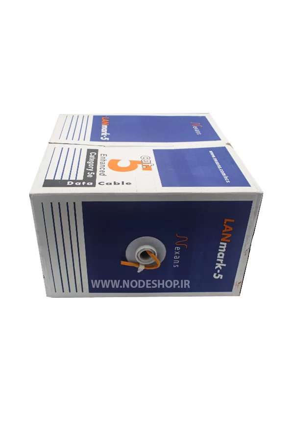 کابل شبکه Cat5 utp طرح نگزنس با تست فلوک