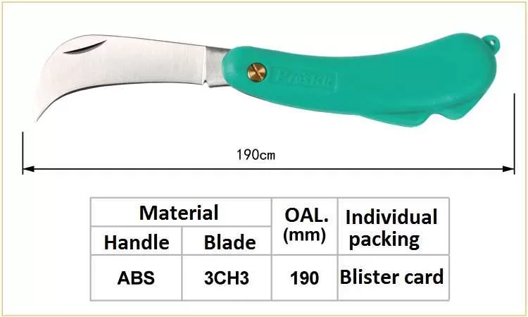 Pro'sKit PD-998 Electrician's Knife (190mm)