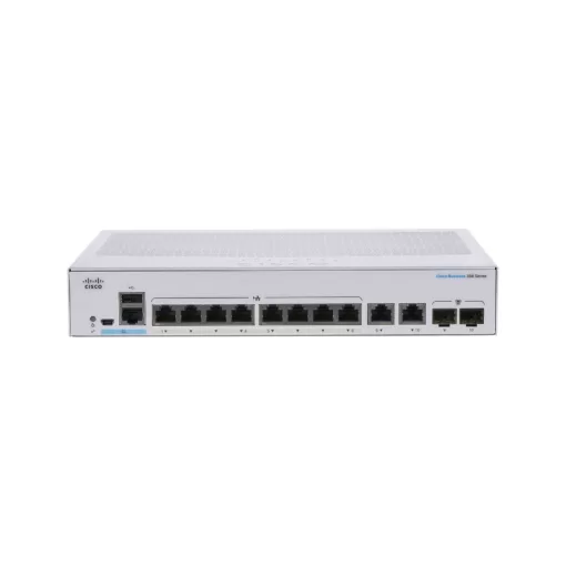سوئیچ شبکه سیسکو CBS350-8T-E-2G