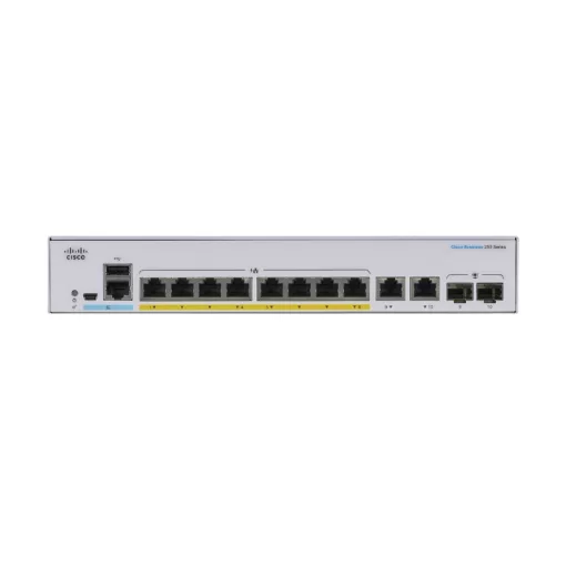 سوئیچ شبکه سیسکو CBS250-8FP-E-2G