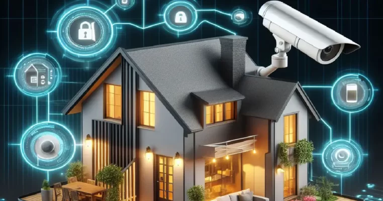 4. سیستم‌های امنیتی یکپارچه (Home Security Systems)