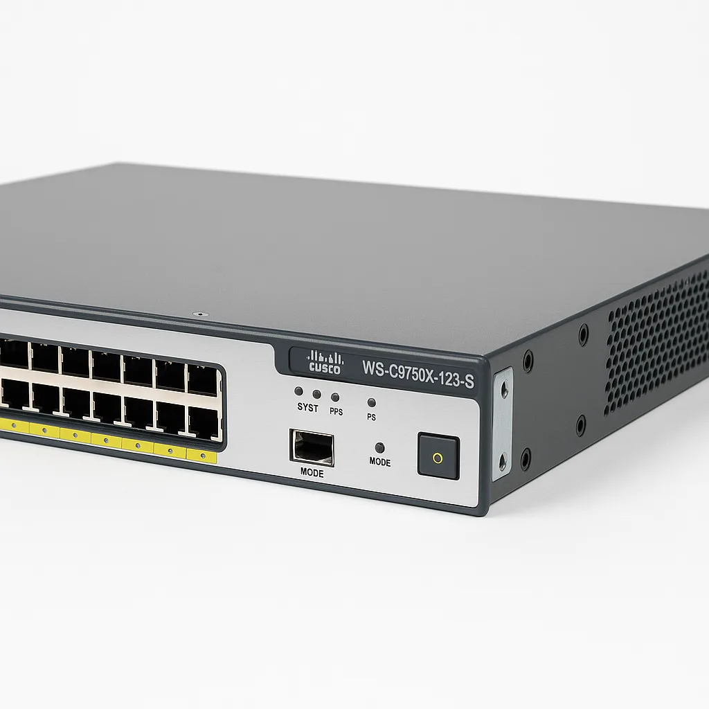سوئیچ شبکه سیسکو WS-C3750X-12S-S