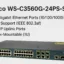 سوئیچ شبکه سیسکو WS-C3560G-24PS-S