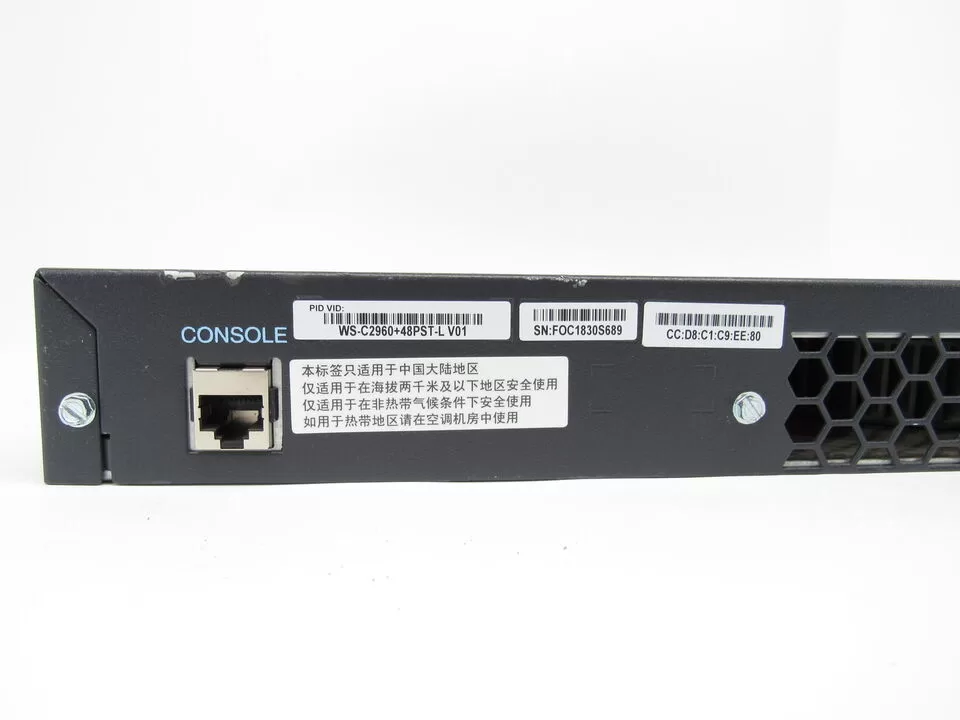 سوئیچ شبکه سیسکو WS-C2960-48PST-L