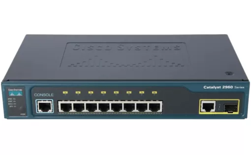 سوئیچ شبکه سیسکو WS-C2960 8TC-L