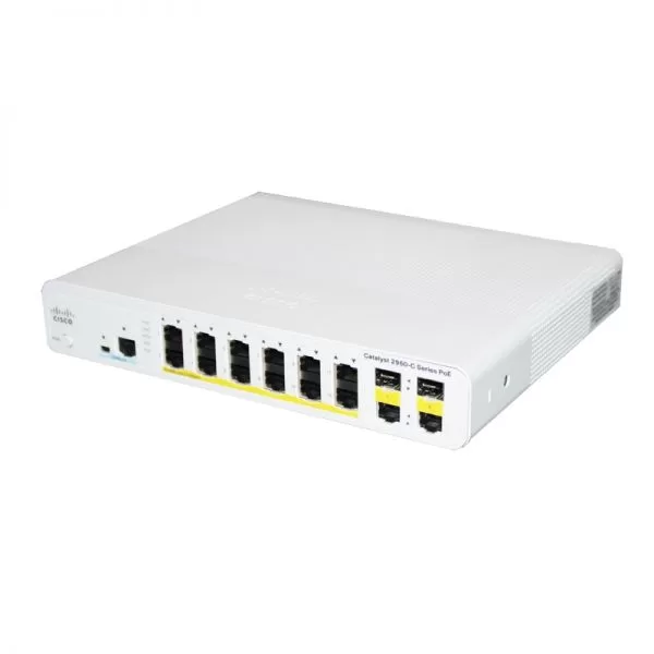 سوئیچ شبکه سیسکو WS-C2960C-12PC-L