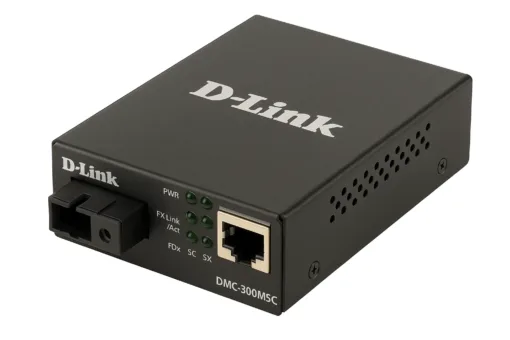 مبدل فیبر نوری به اترنت دی لینک DMC-300MSC