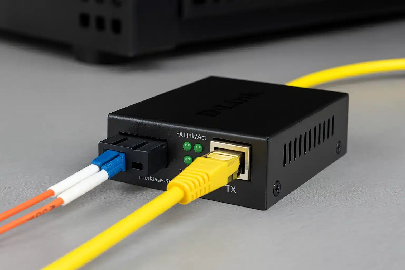 مبدل فیبر نوری به اترنت دی لینک DMC-300MSC