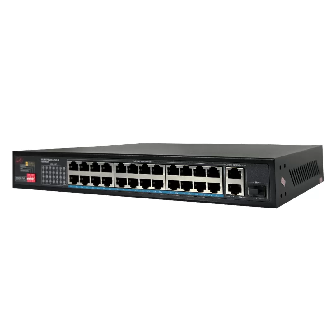 سوئیچ ۲۴ پورت HUM-PE24E-2GF-4